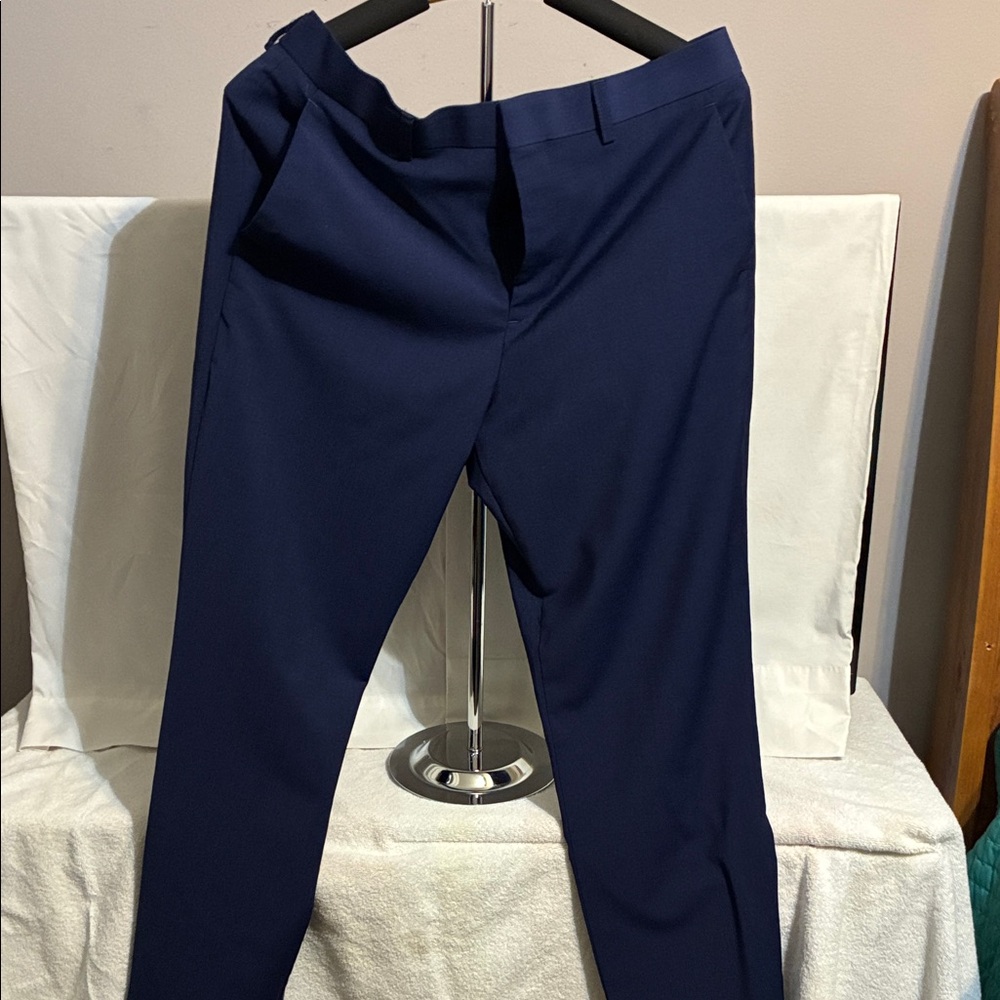 Express Men's Navy Dress Pants